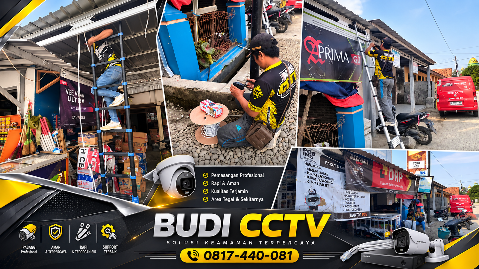 Pemasangan CCTV Hikvision, Solusi Penyimpanan Rekaman di Slawi