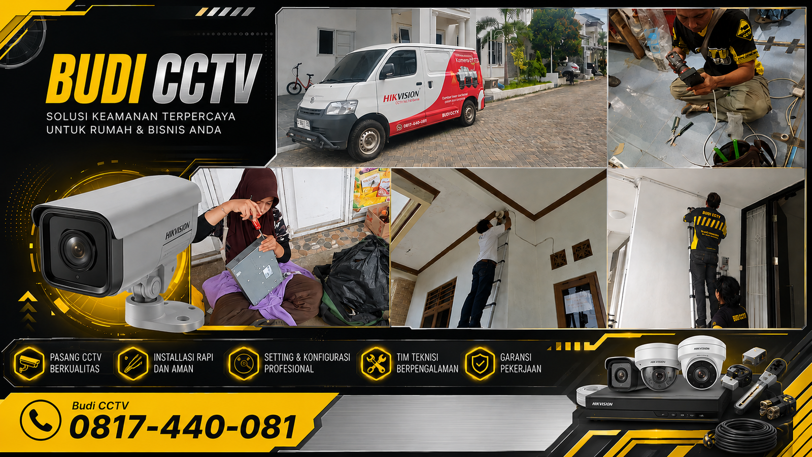 Pemasangan CCTV Hikvision di Slawi untuk Rumah, Sistem Fleksibel