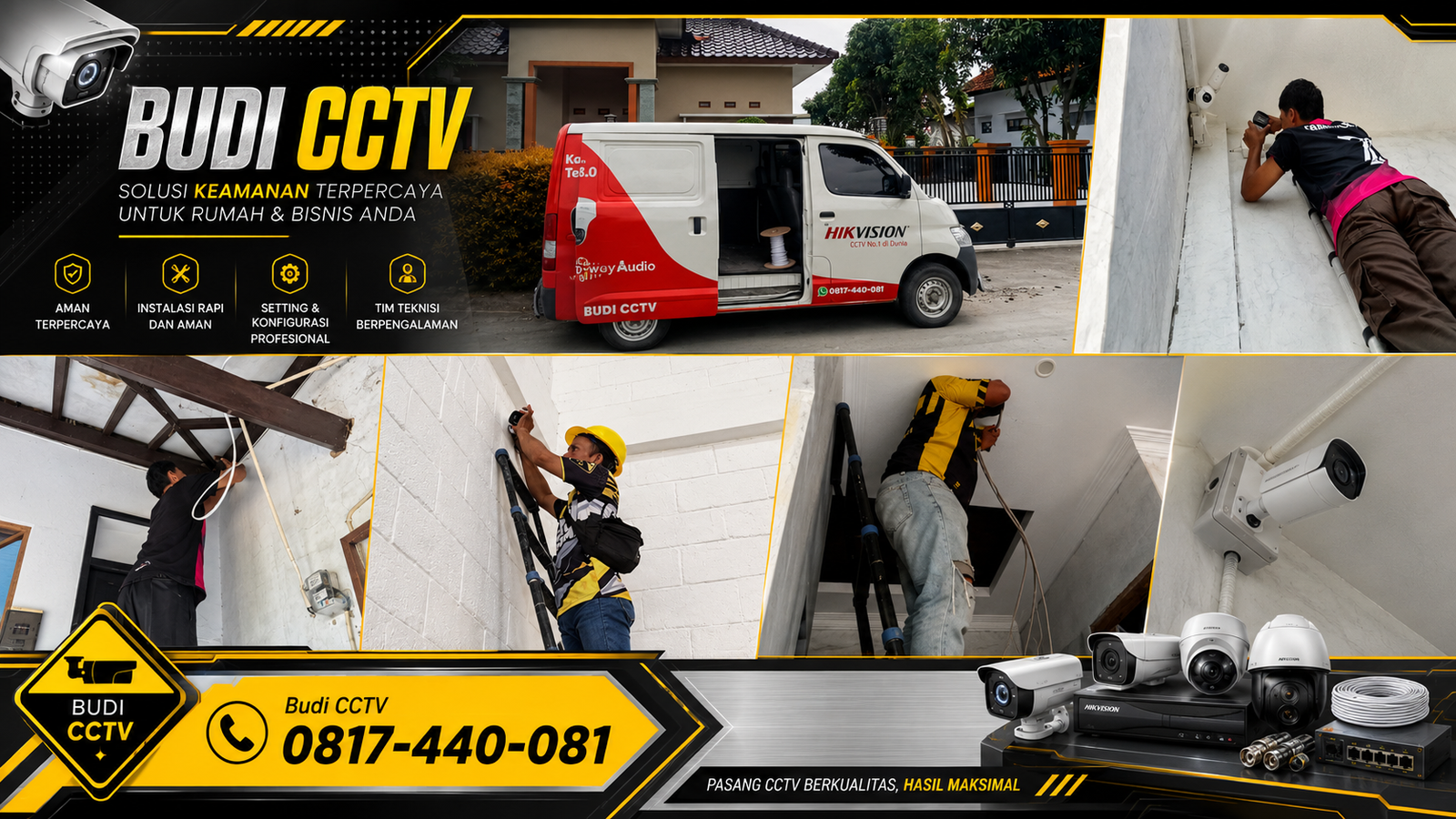 Instalasi CCTV Hikvision di Slawi, Tahapan Perencanaan yang Menentukan Kualitas Pengawasan